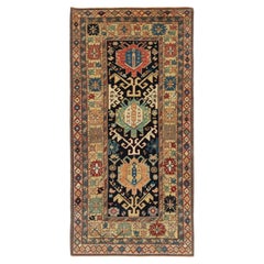 Ararat Rugs Tapis Kuba avec palmettes Tapis A.I.C. Revive, teinté Nature