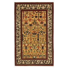 Ararat Rugs Tapis Kuba avec palmettes Tapis A.I.C. Revive, teinté Nature