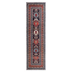 Ararat Rugs Kuba Rug with Palmettes Caucasian Revival Carpet - Natural Dyed