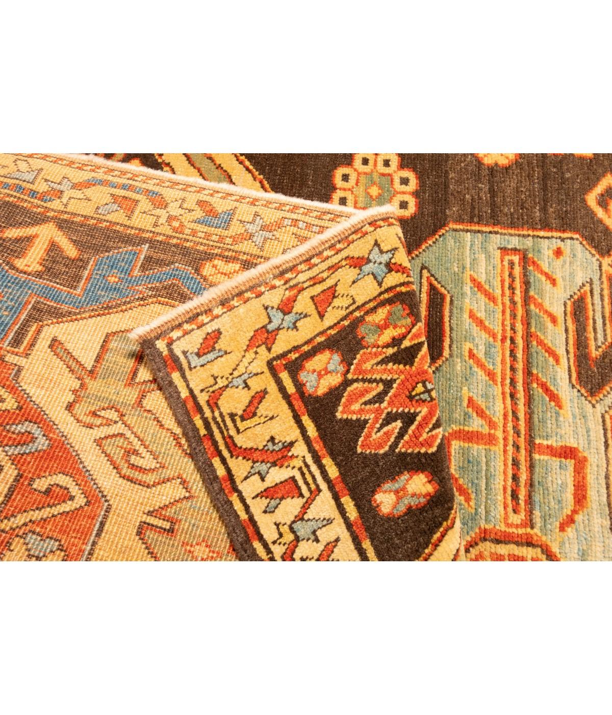 Teinture végétale Ararat Rugs Tapis Lenkoran Revive caucasien du 19e siècle, teinté naturel en vente