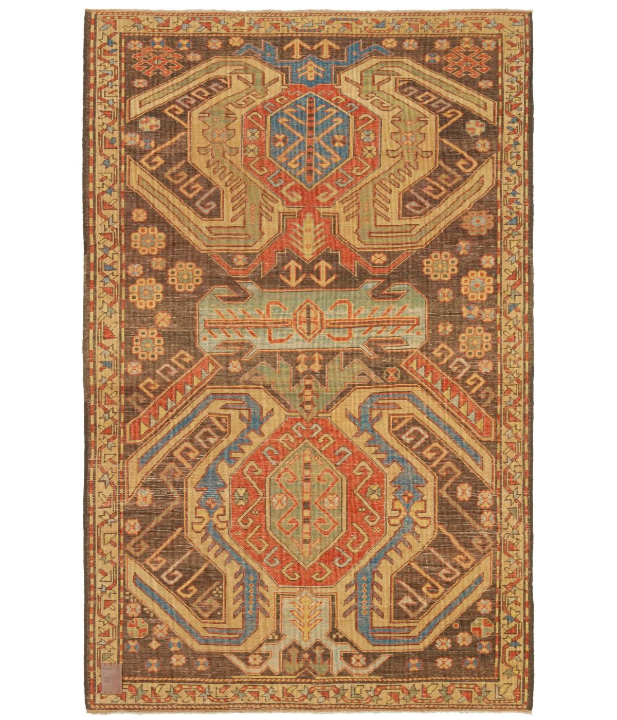 Ararat Rugs Tapis Lenkoran Revive caucasien du 19e siècle, teinté naturel Neuf - En vente à Tokyo, JP