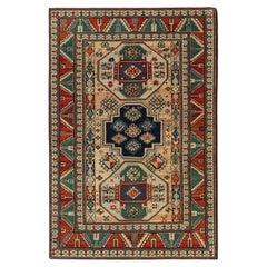 Ararat Rugs Lori Pambak Kazak Rug, 19th C Caucasus Revival Carpet Natural Dyed