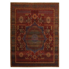 Ararat Rugs Mamluk Carpet with Central Star 16th Century Revival, Natural Dyed