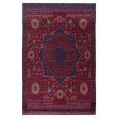Ararat Rugs Mamluk Carpet with Central Star 16th Century Revival - Natural Dyed