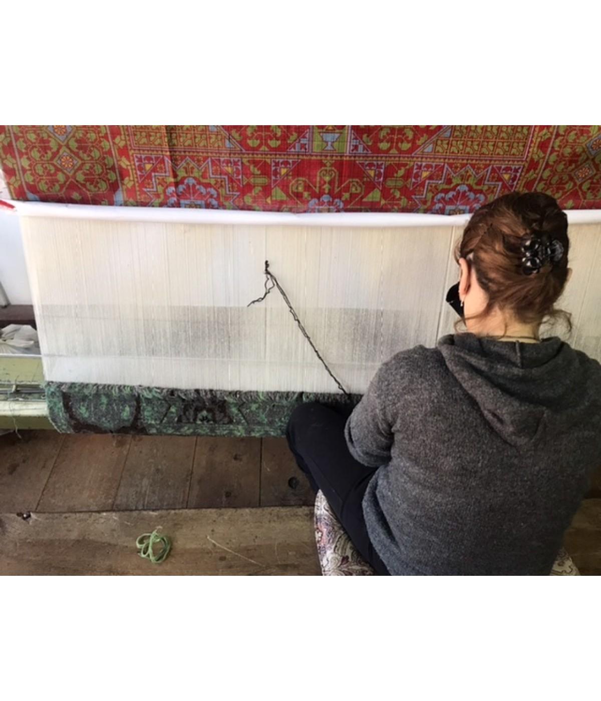 Ararat Rugs Alfombra Mameluca con Motivo de Copa, Alfombra de Renacimiento Antigua, Teñida Natural en venta 1