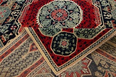 Ararat Rugs Tappeto Mamluke con stella centrale XVI sec. Tappeto Revival tinto Nature