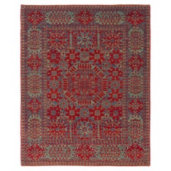 Ararat Rugs Alfombra mameluca con estrella central Siglo XVI Alfombra Revival Teñida Natural