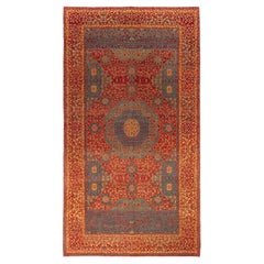 Ararat Rugs Mamluken-Teppich mit großem Achteck 16.Jh. Antike Ägypten Revival Teppich