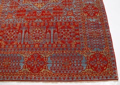 Ararat Rugs Mamluk Rug with Palm Trees and Cypresses Revival Carpet Natural Dyed