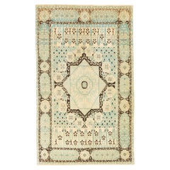 Ararat Rugs Mamluk Rug with Palm Trees and Cypresses Revival Carpet Natural Dyed