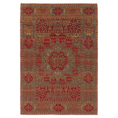 Ararat Rugs Mamluk Rug with Palm Trees and Cypresses Revival Carpet Natural Dyed