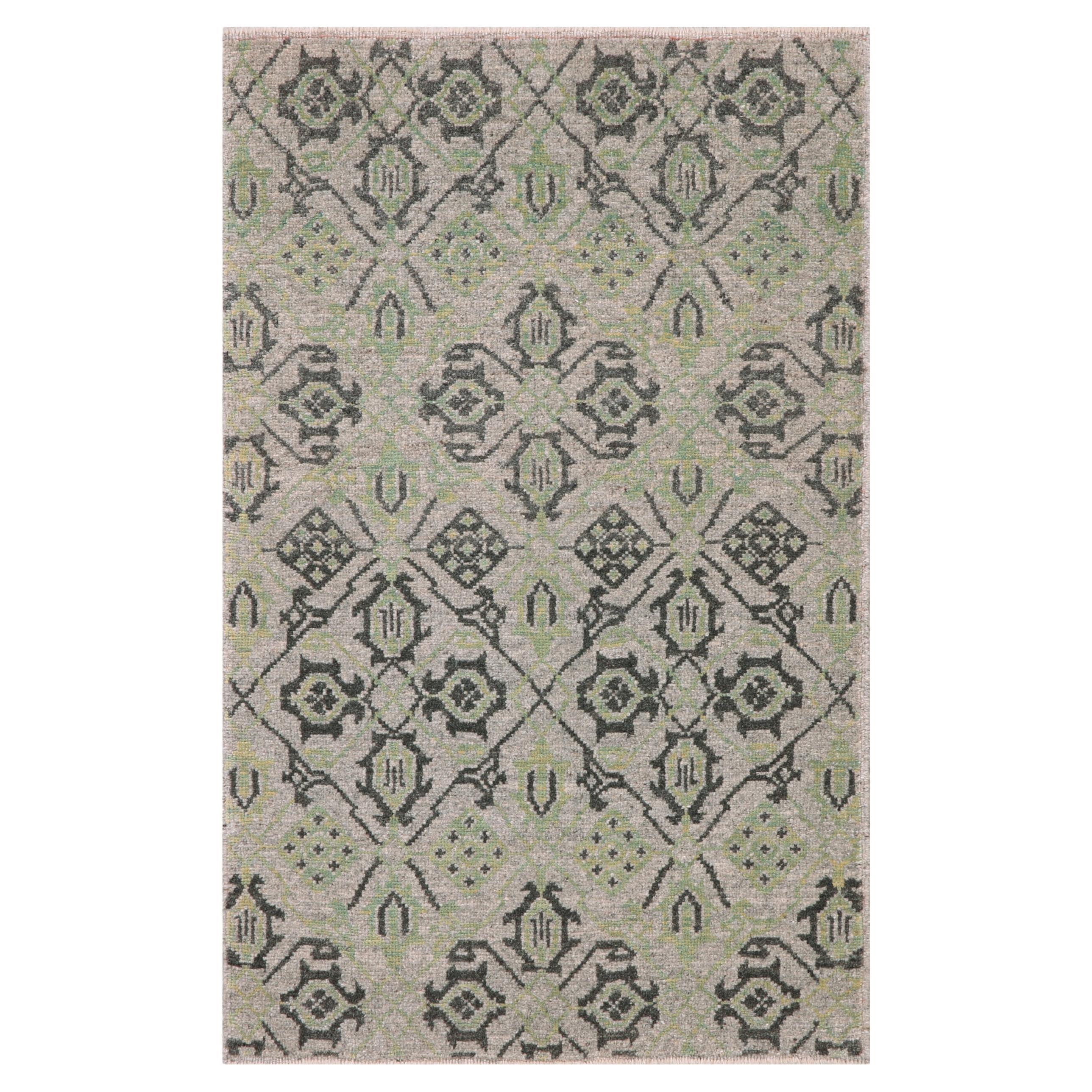 Ararat Rugs Mamluk Wagireh Rug Lattice Pattern Revival Carpet Natural Dyed