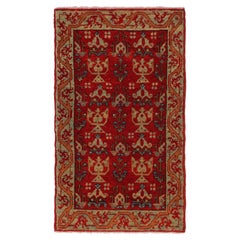 Ararat Rugs Mamluk Wagireh Rug with Candelabra Elems Revival Carpet Natural Dyed