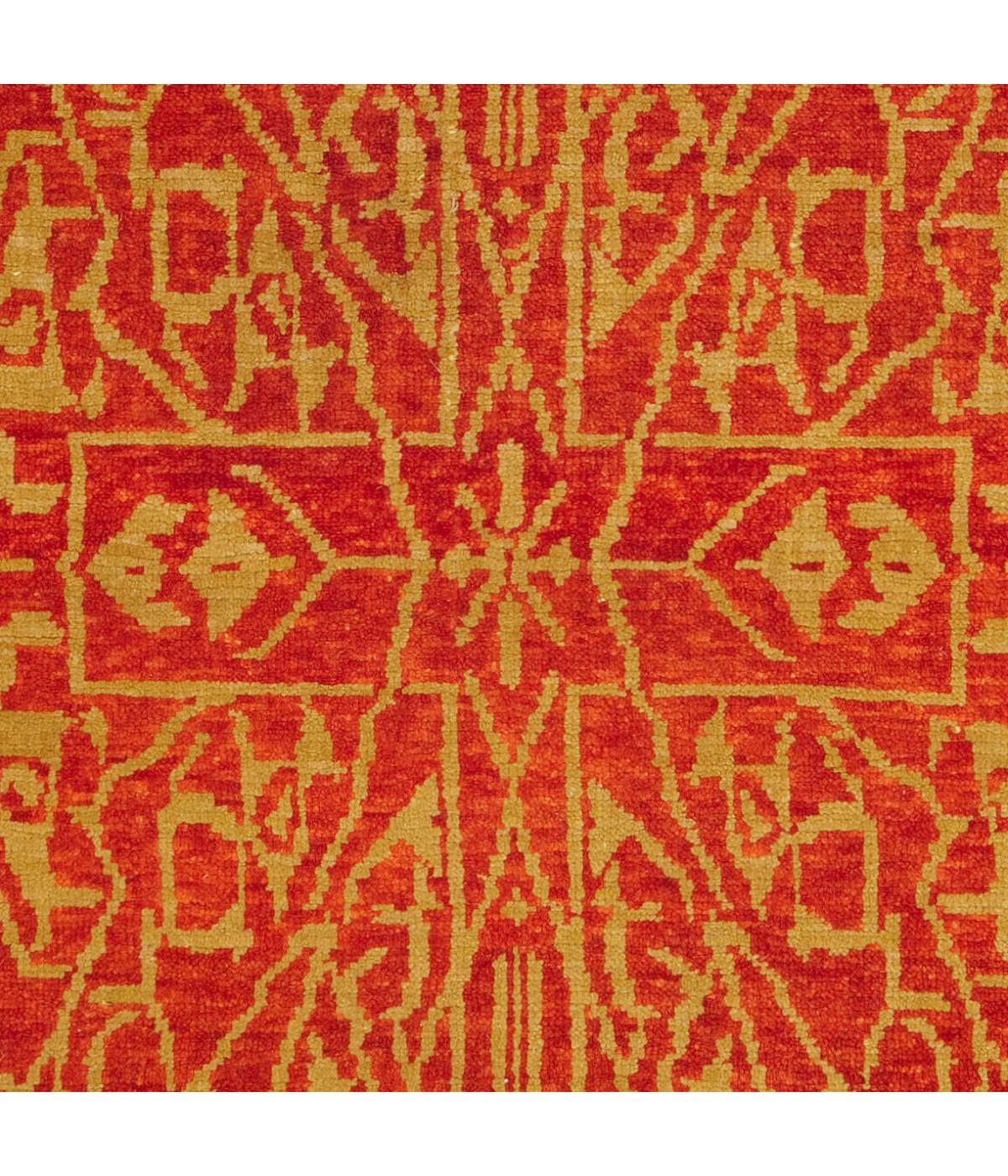 Revival Ararat Rugs Mamluk Wagireh Rugs with Geometric Design Door Mat Entrance Carpet (tapis d'entrée)