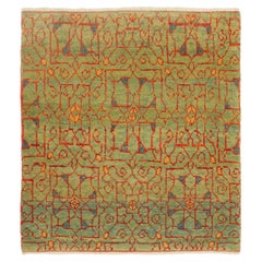 Ararat Rugs Mamluk Wagireh Teppich mit Jerrehian Border Design Ägypten Revival Teppich