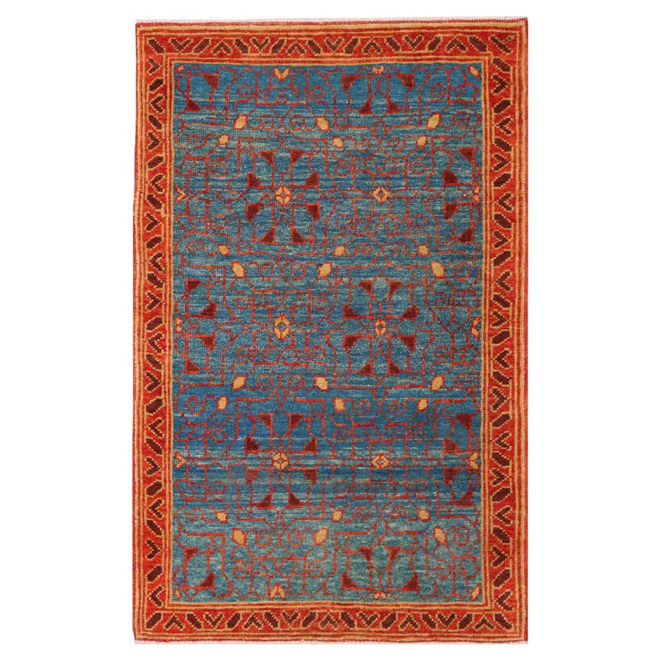 Rug With Border Design - 10,248 For Sale on 1stDibs