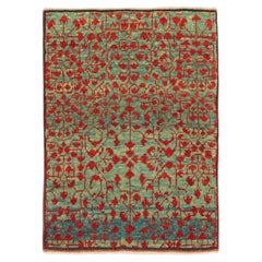 Ararat Rugs Alfombra Mamluk Wagireh con diseño de hojas enrejadas Felpudo Alfombra de entrada