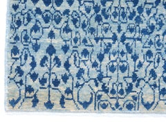 Ararat Rugs Mamluk Wagireh Rug with Leaf Lattice Design, Egypt Revival Carpet