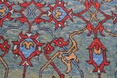 Ararat Rugs Tappeto Mamluk Wagireh con reverbero a palmette Tinta naturale