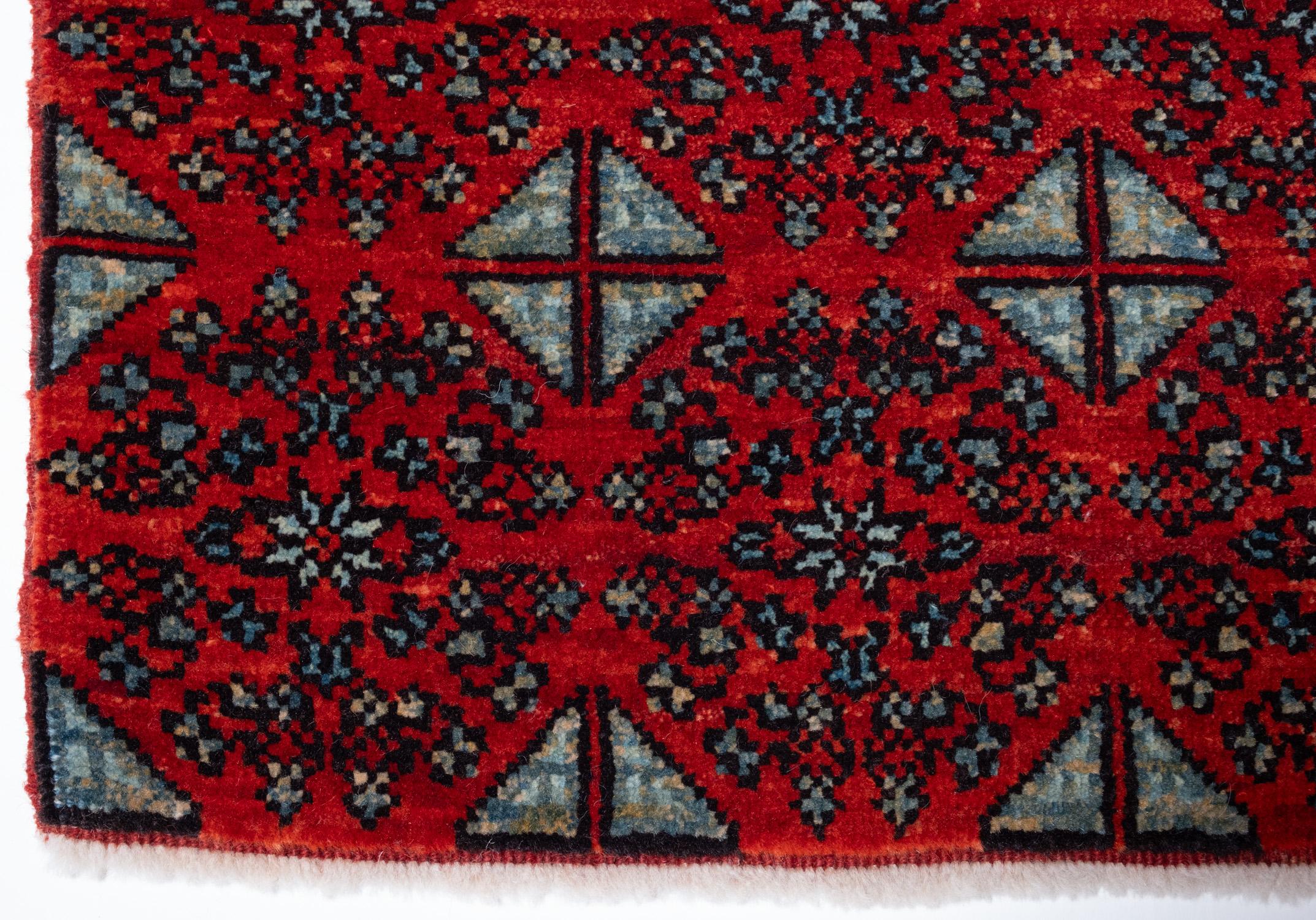Turc Ararat Rugs Mamluke Wagireh Rug Yastik Size Door Mat Entrance Carpet Natural Dye (tapis d'entrée) en vente