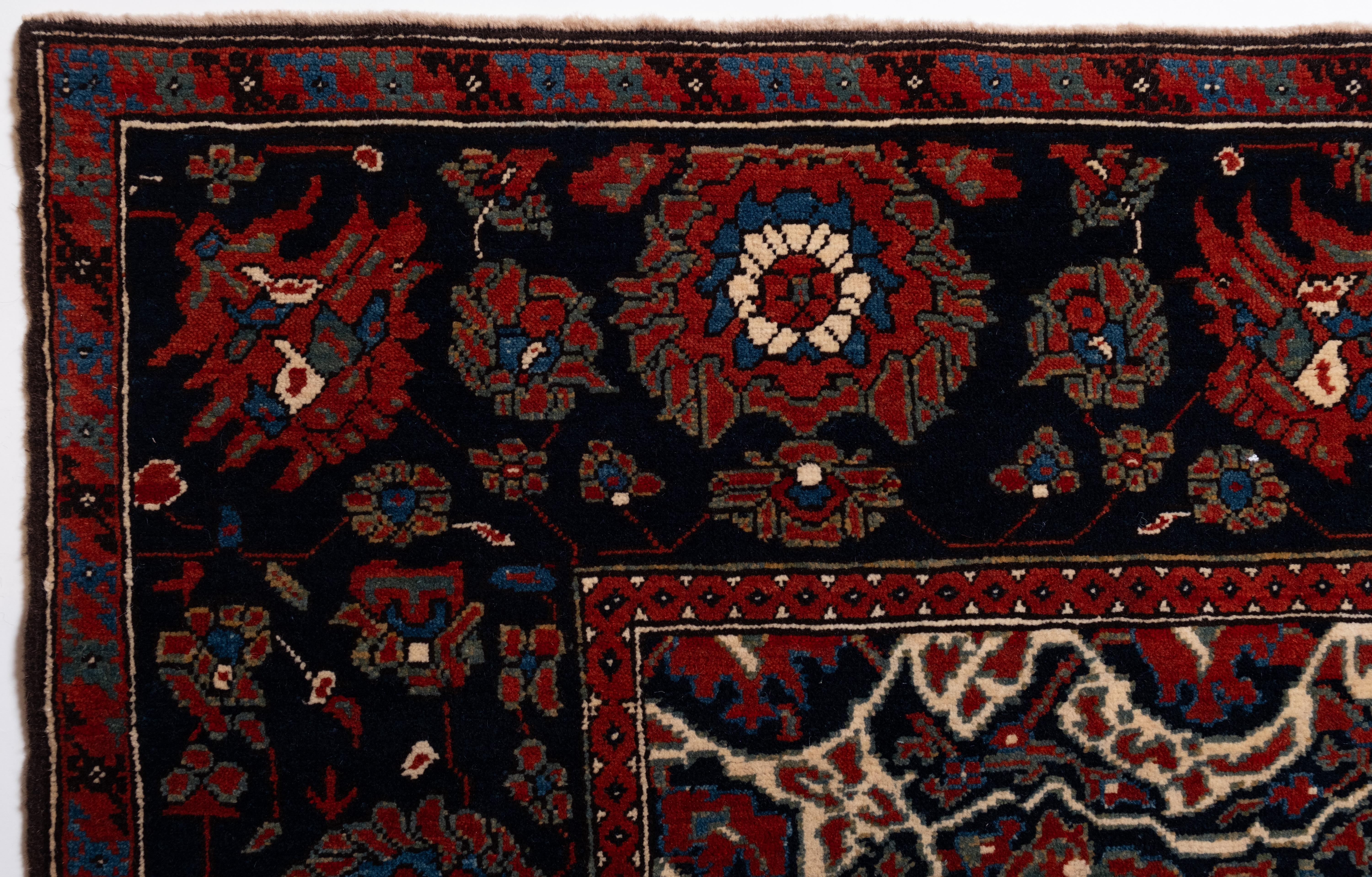 The source of the carpet comes from the book How to Read – Islamic Carpets, Walter B. Denny, The Metropolitan Museum of Art, New York 2014 fig.58 and Antique Rugs from the Near East, Wilhelm von Bode and Ernst Kühnel, Klinkhardt & Biermann, Berlin