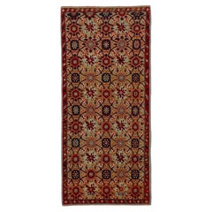 Ararat Rugs Mina Khani Rug, 19th Century Kurdish Revival Carpet, Natural Dyed