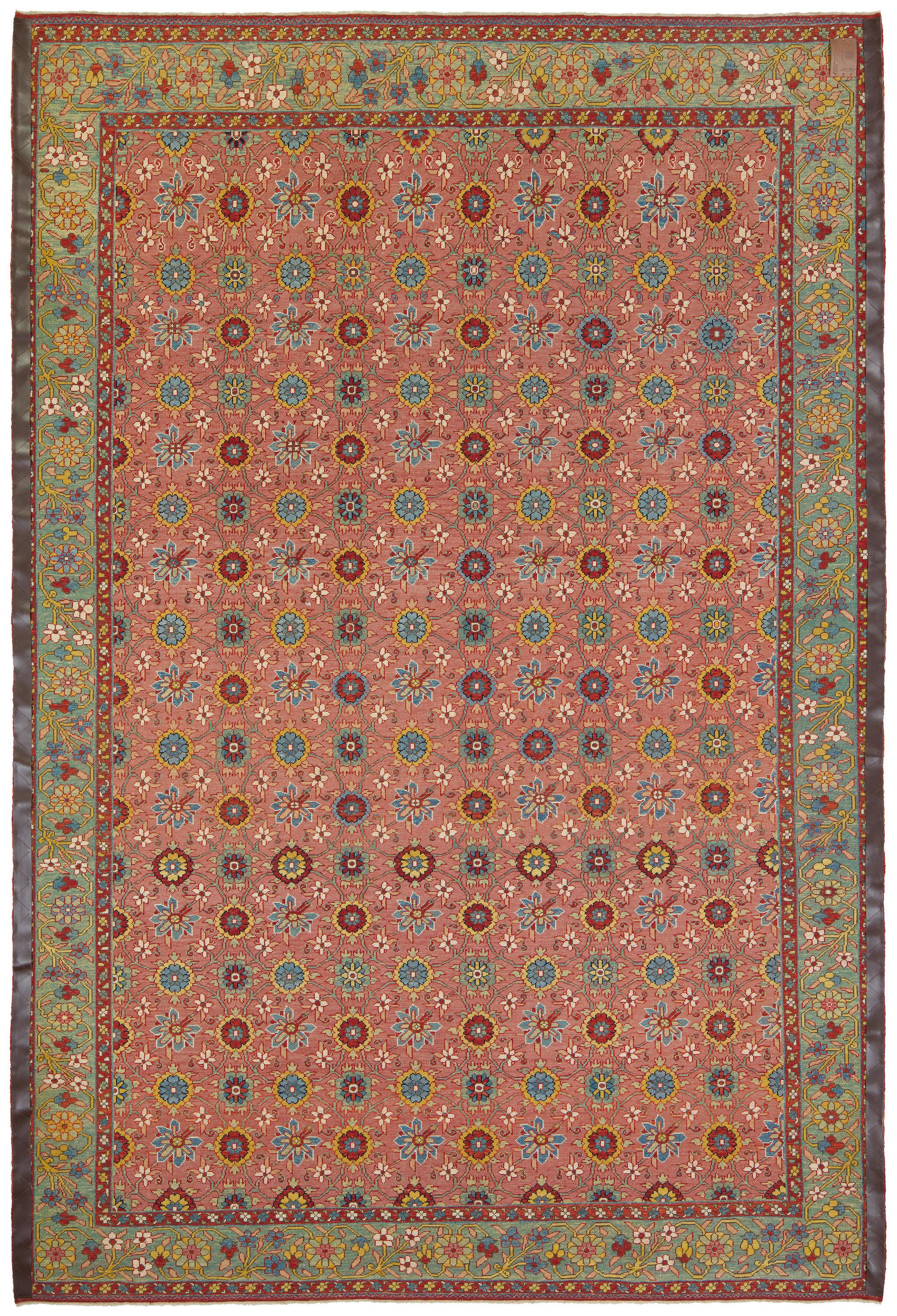 The source of the rug comes from the book Antique Rugs of Kurdistan A Historical Legacy of Woven Art, James D. Burns, 2002 nr.2. This was an exclusive example of a Mina Khani lattice design Mid-19th Century rug from Koliya’i, Southern Kurdistan