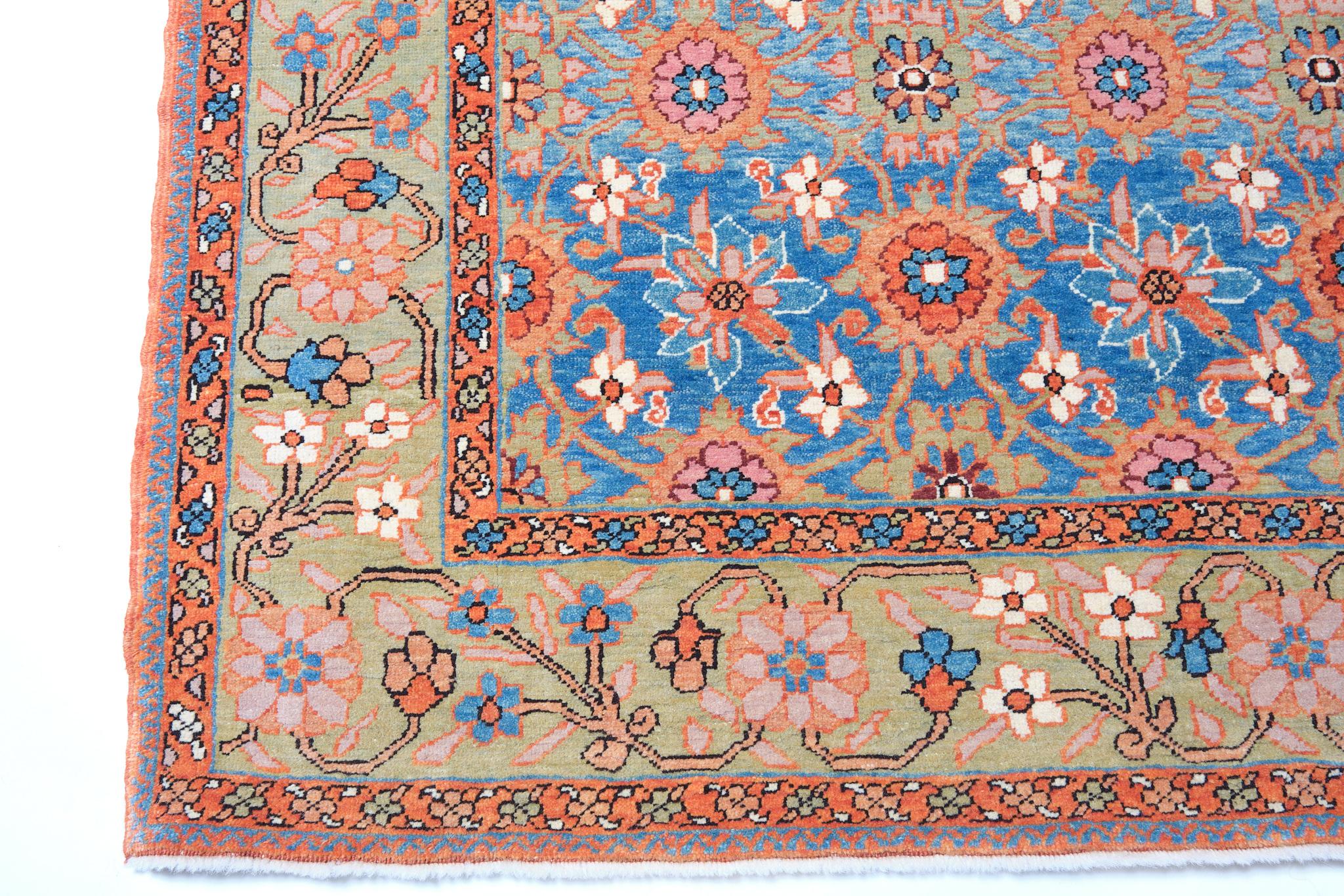 The source of the rug comes from the book Antique Rugs of Kurdistan A Historical Legacy of Woven Art, James D. Burns, 2002 nr.2. This was an exclusive example of a Mina Khani lattice design Mid-19th Century rug from Koliya’i, Southern Kurdistan