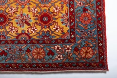 Ararat Rugs Mina Khani Rug, 19th Century Persian Revival Carpet, Natural Dyed