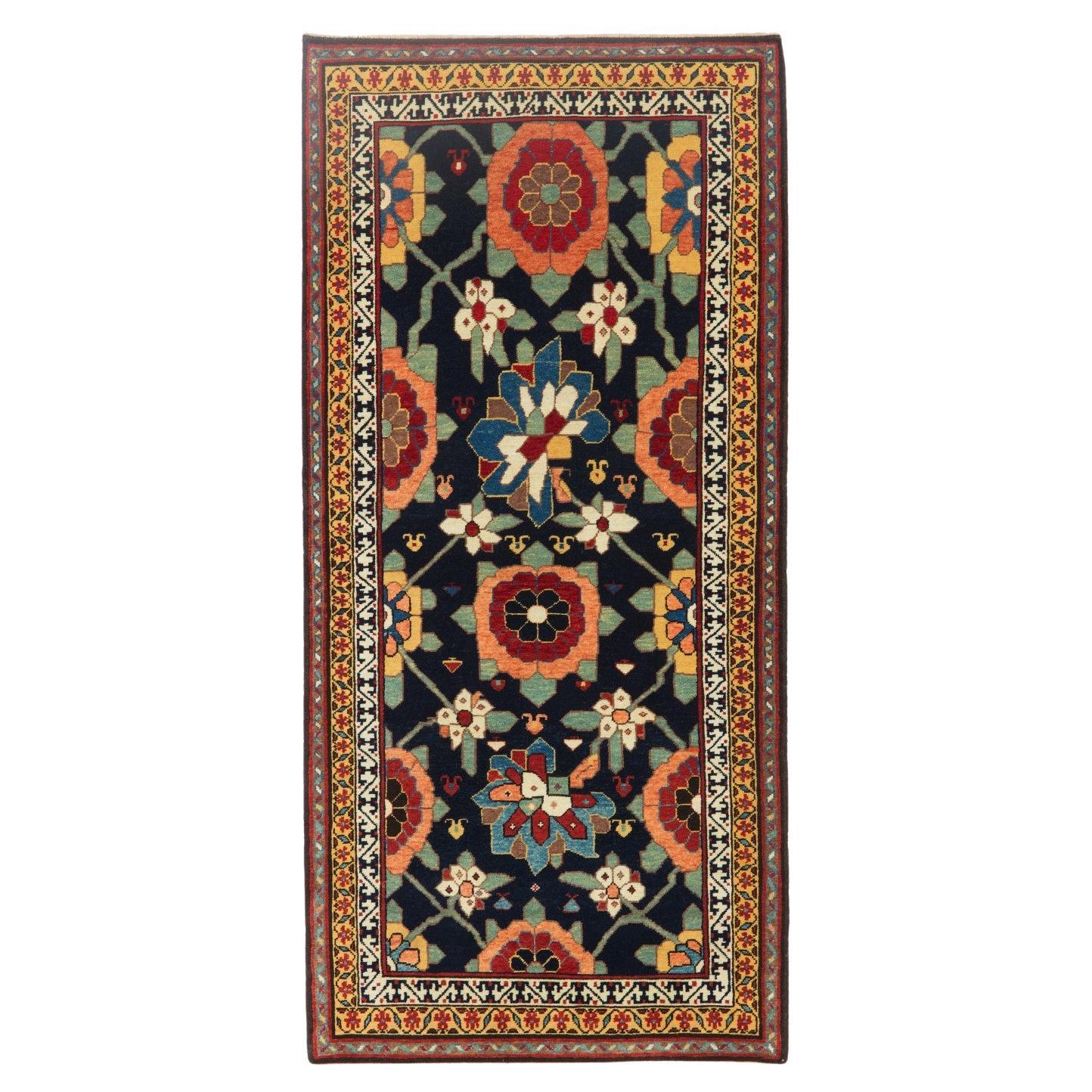 Ararat Rugs Alfombra Mina Khani, Alfombra del Renacimiento Persa del Siglo XIX, Teñida al Natural