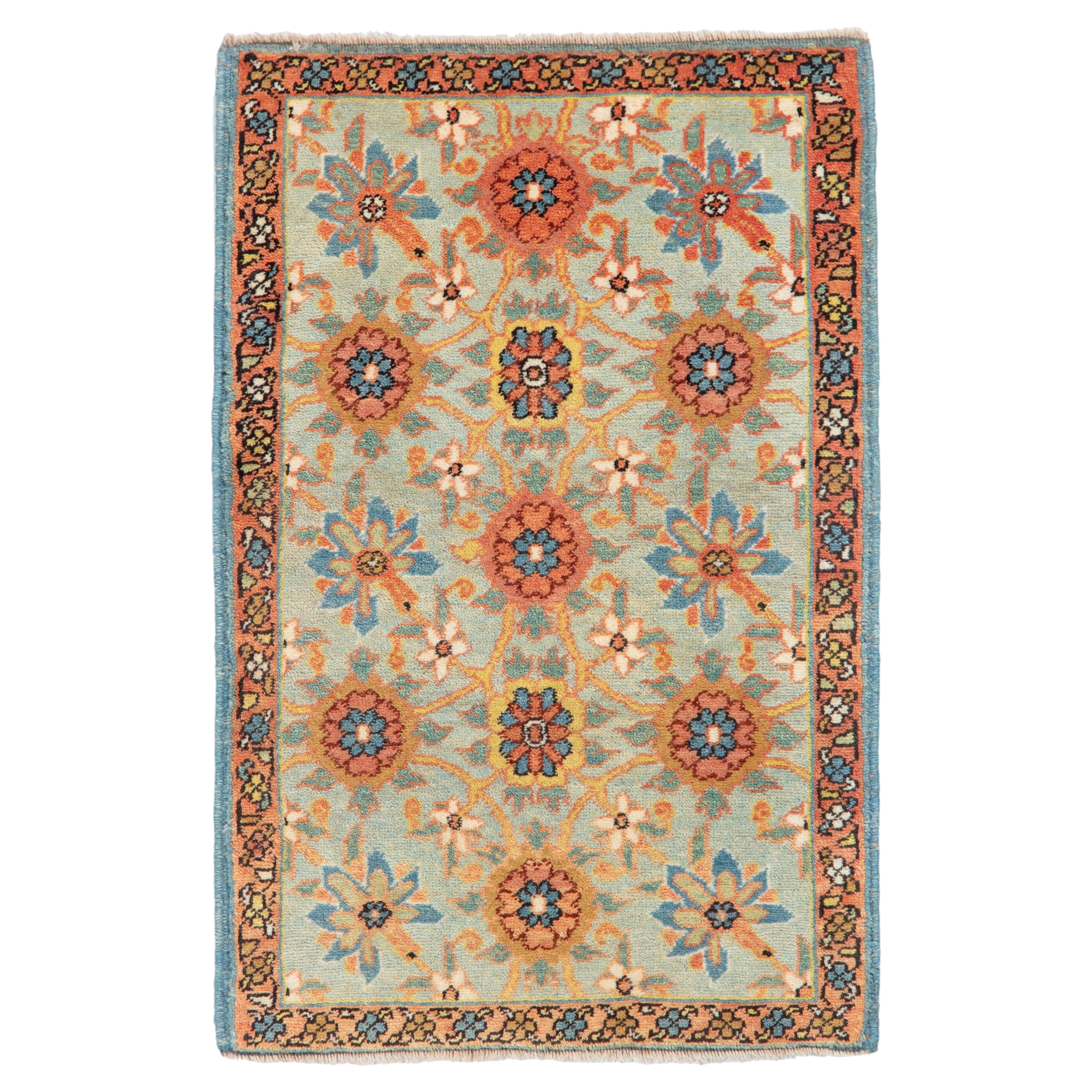 Alfombras Ararat. Alfombra Mina Khani, estilo «Persian Revival», felpudo Wagireh, teñida con tintes naturales en venta
