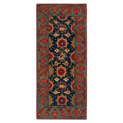 Ararat Rugs Alfombra Mina Khani con Borde Bidjar Alfombra de Renacimiento Persa Tinte Natural
