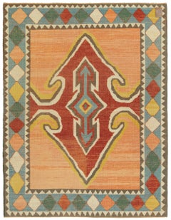 Ararat Rugs Modern Design Gabbeh Rug, Persian Mid-Century Design Natural Dyed