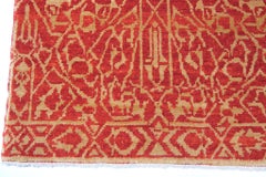 Ararat Teppich Moderner Teppich mit Mamluk geometrischem Design, Naturfarbener Teppich