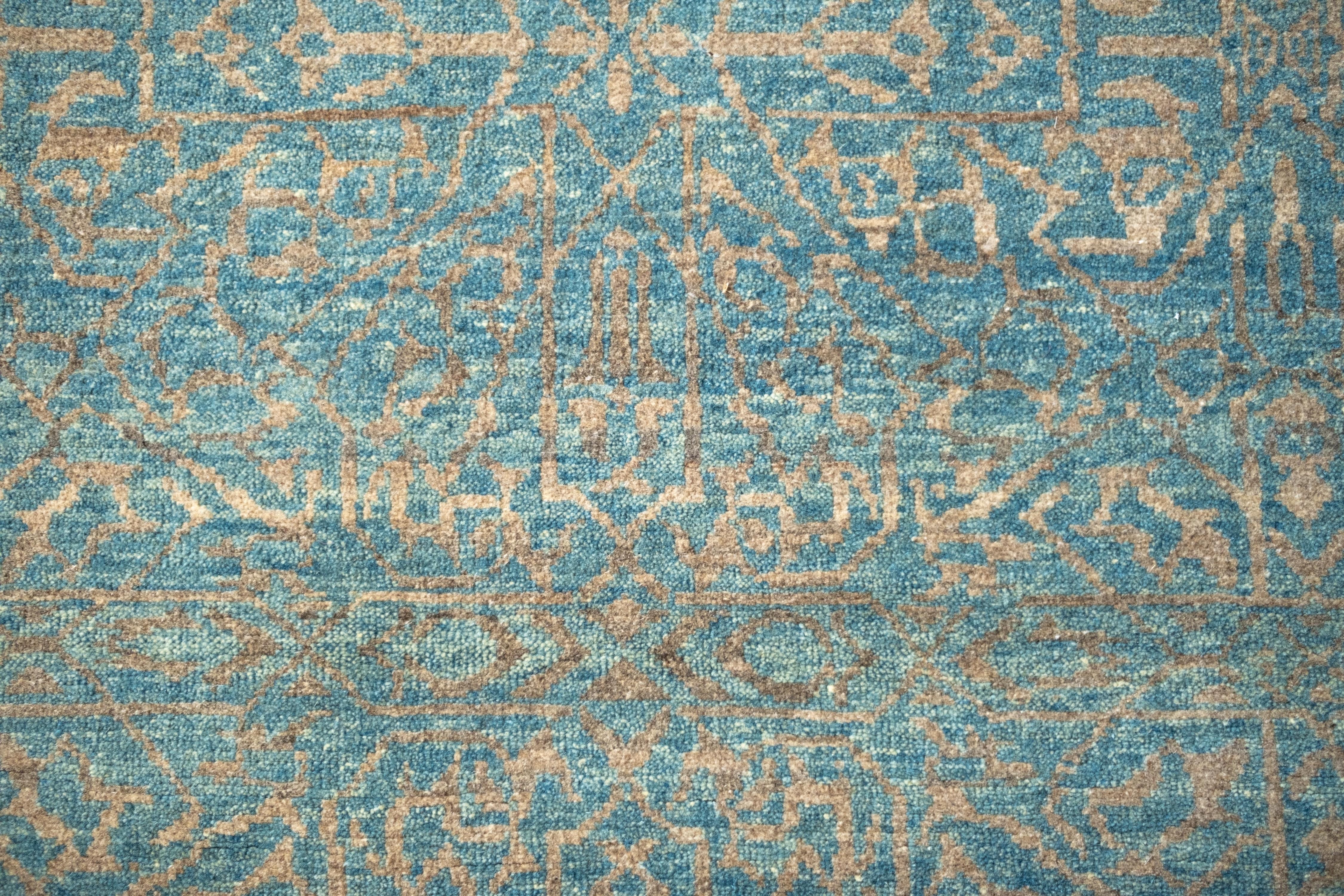Ararat Rugs Alfombra moderna con diseño geométrico mameluco, alfombra teñida al natural Lana en venta