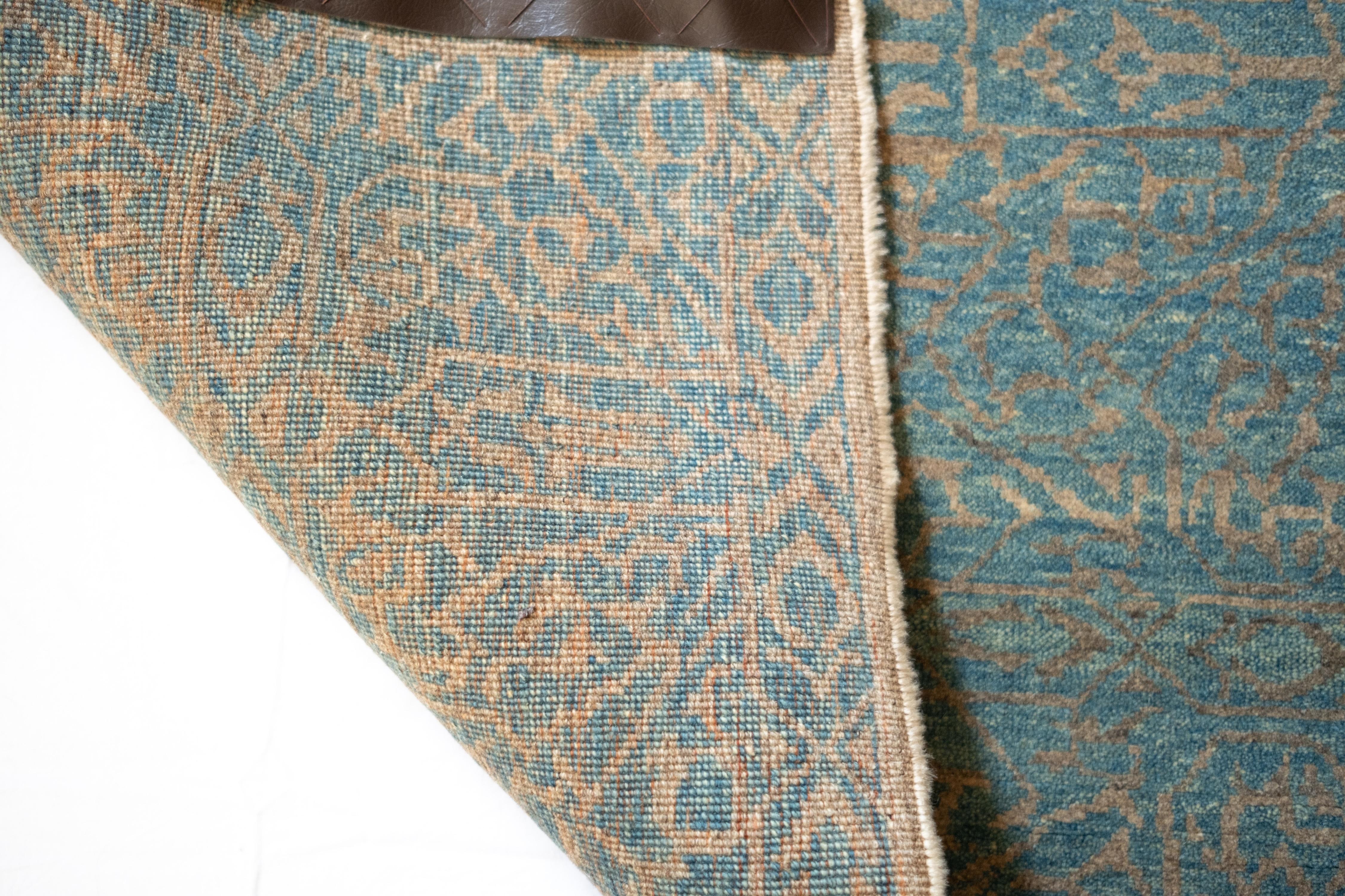 Ararat Rugs Alfombra moderna con diseño geométrico mameluco, alfombra teñida al natural en venta 1