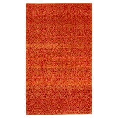 Ararat Rugs Modern Rug with Mamluk Geometric Design, Natural Dyed Carpet