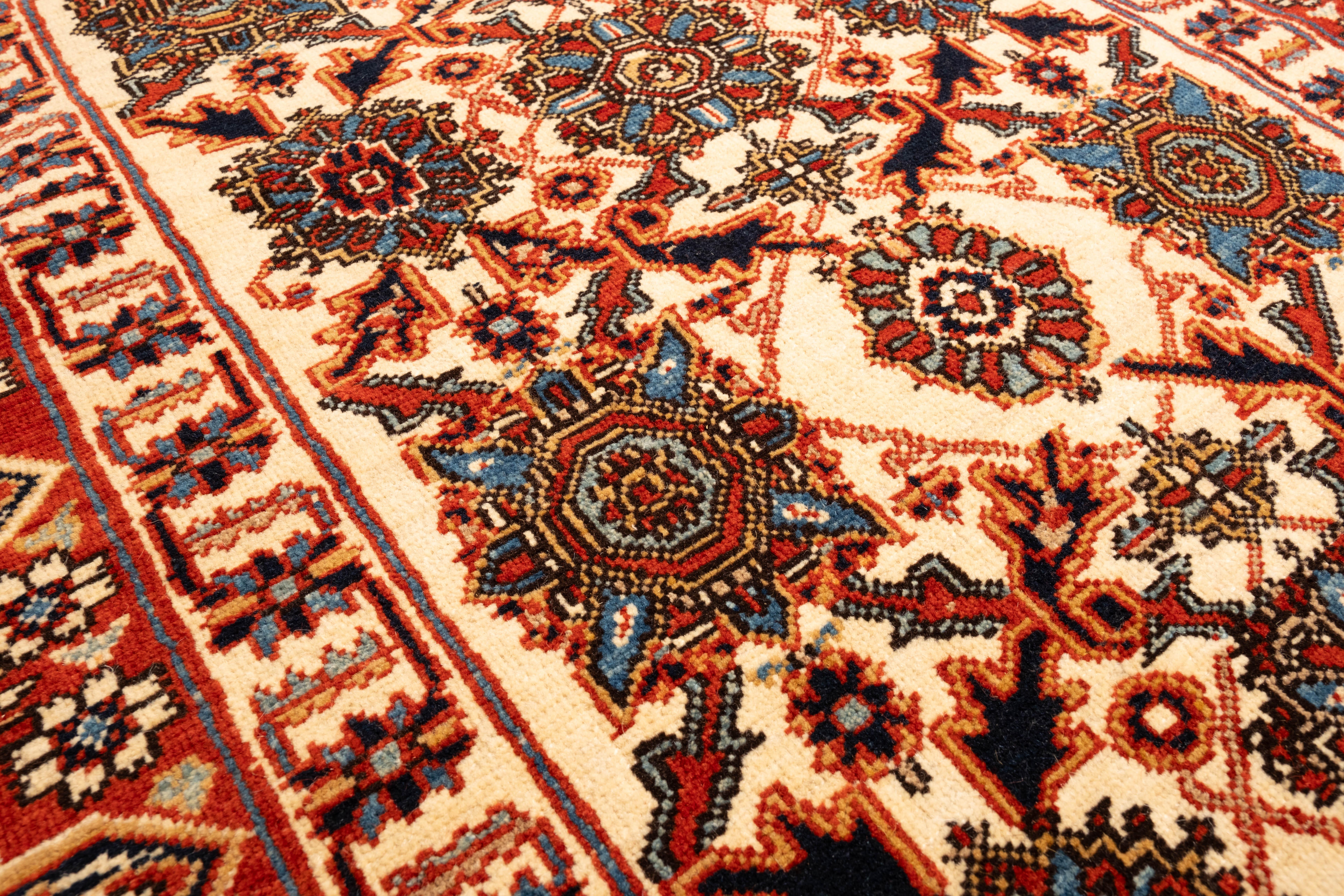 Wool Ararat Rugs Ordutch-Konagkend Kuba Rug Caucasian Revival Carpet Natural Dyed For Sale