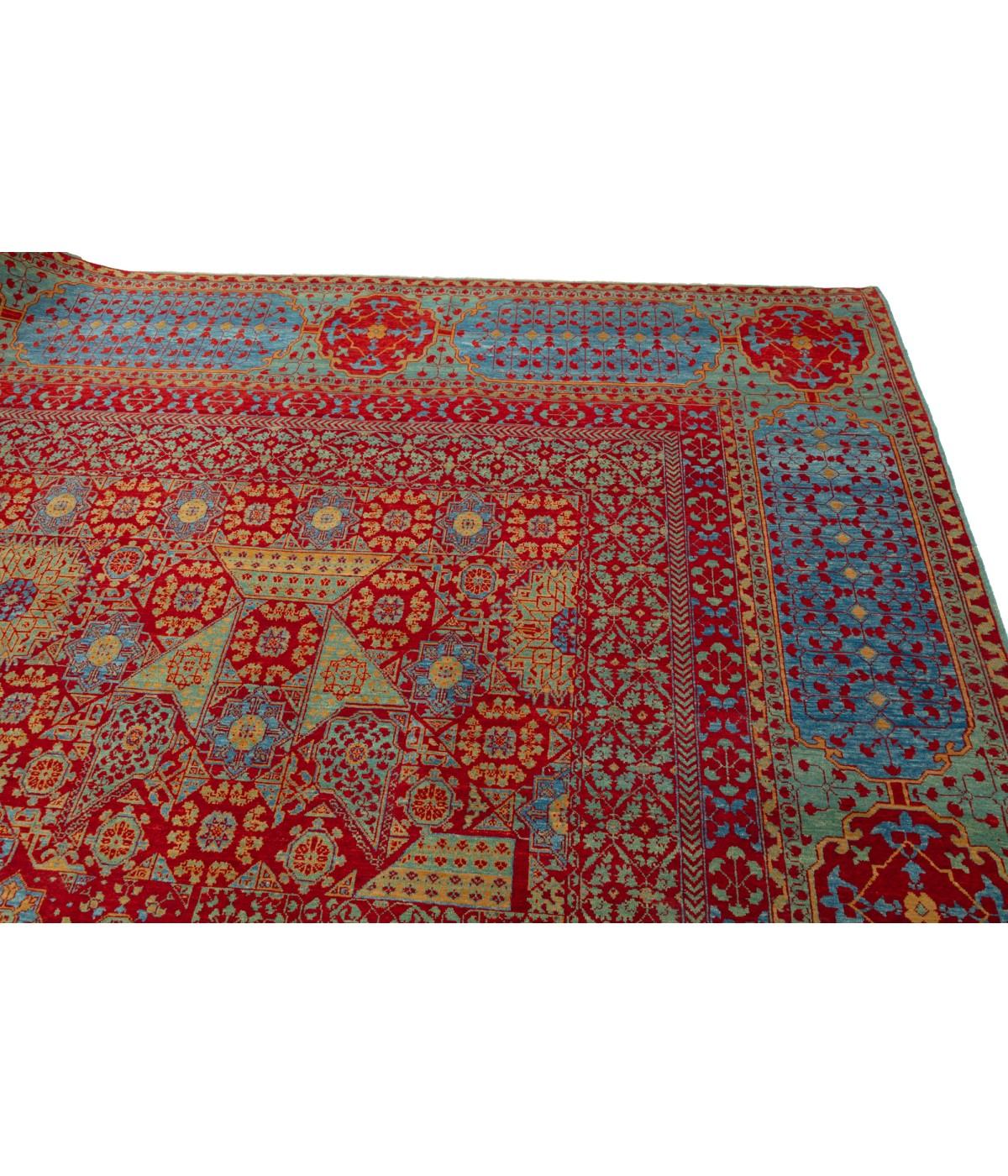 Ararat Rugs Alfombra Mamlouk de Gran Tamaño Un Majestuoso Renacimiento del Arte Islámico Alfombra en venta 3