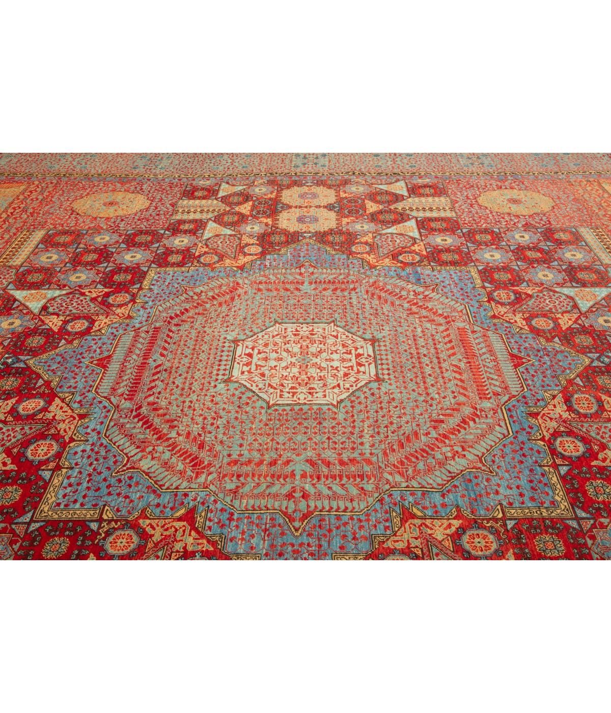 Ararat Rugs Alfombra Mamlouk de Gran Tamaño Un Majestuoso Renacimiento del Arte Islámico Alfombra Siglo XXI y contemporáneo en venta