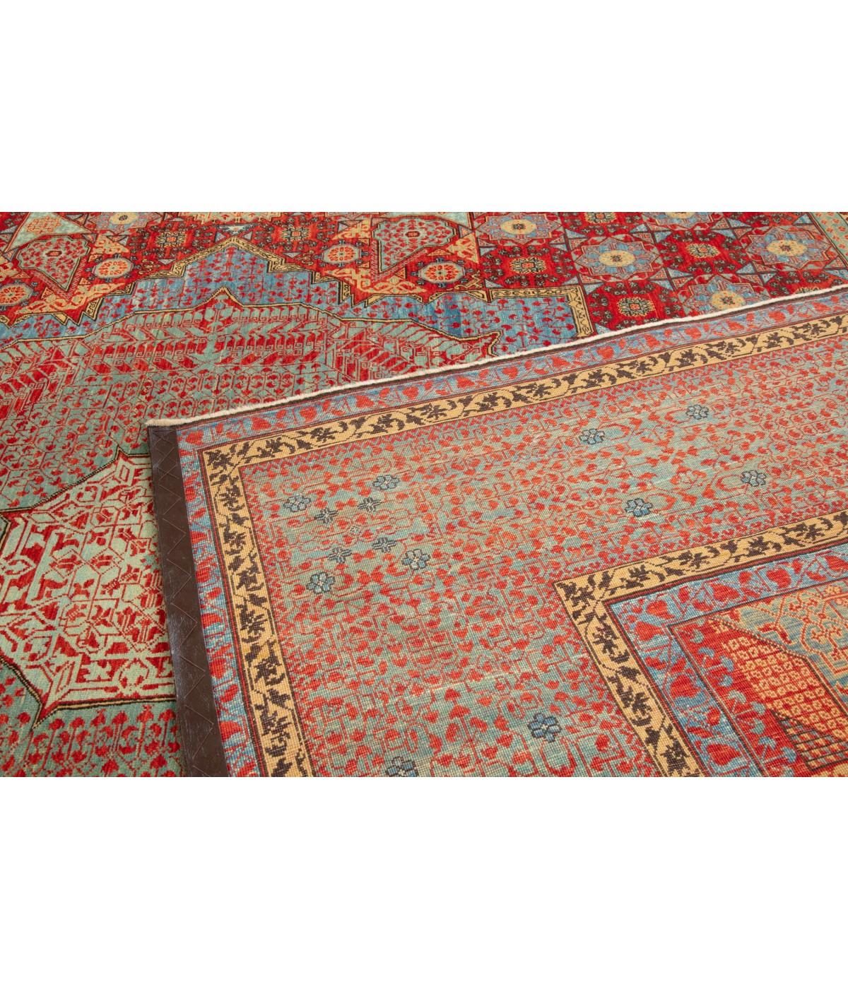 Ararat Rugs Alfombra Mamlouk de Gran Tamaño Un Majestuoso Renacimiento del Arte Islámico Alfombra en venta 1