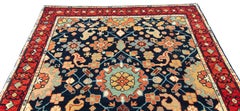 Tappeto Ararat Palmettes and Flowers Lattice Tappeto antico Persiano Revival