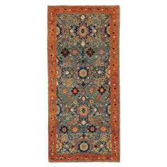 Ararat Rugs Palmettes and Flowers Lattice Rug Antique Persian Revival Carpet