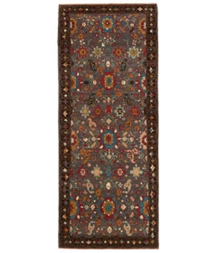 Ararat Rugs Palmettes and Flowers Lattice Rug Antique Revival Carpet Natural Dye