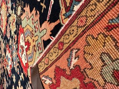 Ararat Rugs Palmettes in the Esfahan Manner Rug, Revival Carpet, Natural Dyed