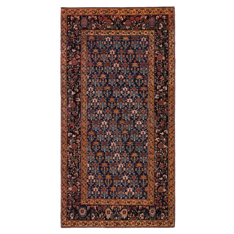 Ararat Rugs Rows of Flower Rug Garrus Joshagan Revival Carpet Natural