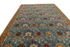 Ararat Rugs Rows of Flowers Garrus Joshagan Design Revival Carpet Natural Dyed