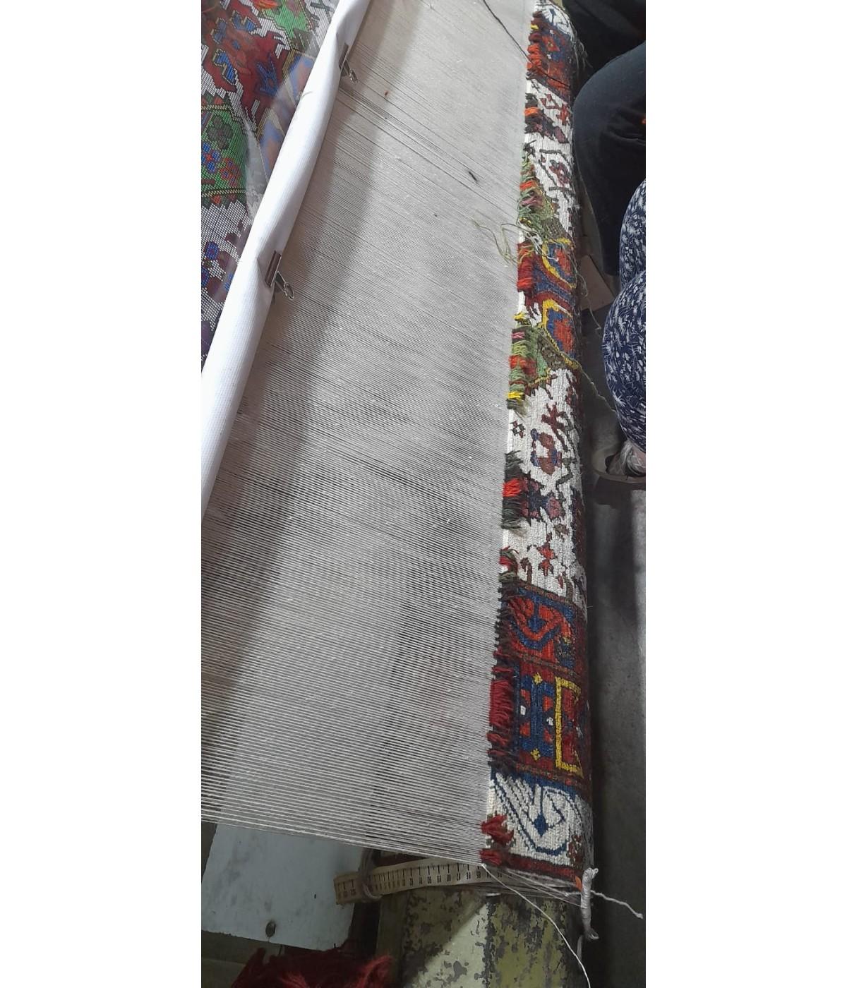 Hand-Knotted Ararat Rugs Seichur Kuba Rug Caucasian Antique Kazak Revival Carpet Natural Dyed For Sale