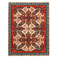 Ararat Rugs Seichur Kuba Rug Caucasian Antique Kazak Revival Carpet Natural Dyed