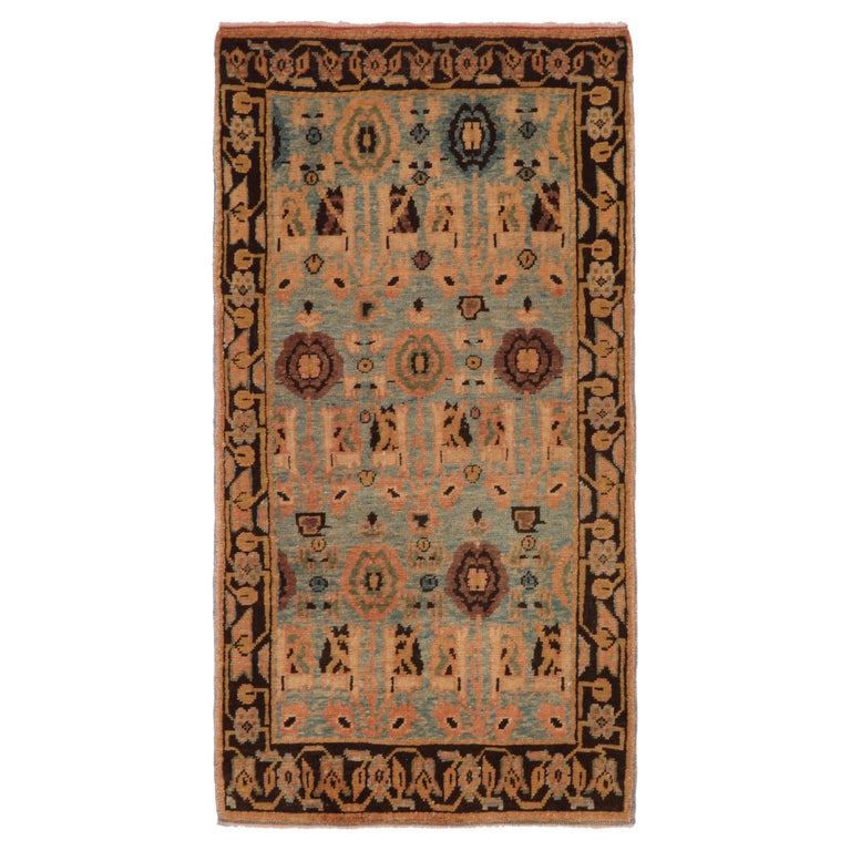Ararat Rugs Senna Rows of Flowers Rug Wagireh Revival Carpet Natural